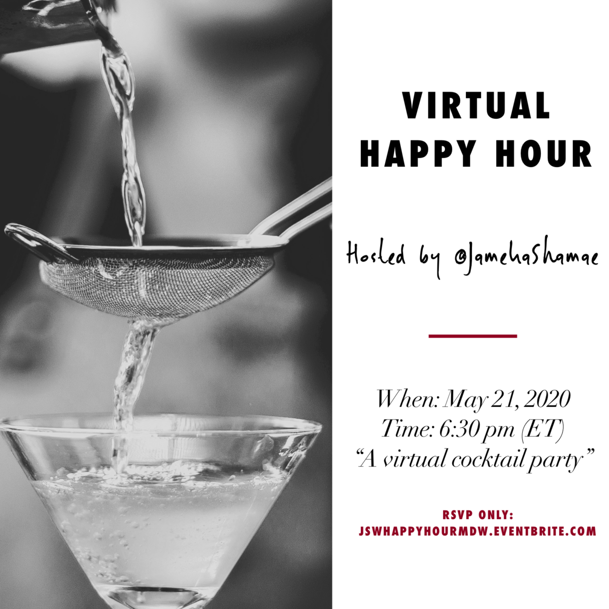 Virtual Happy Hour Memorial Day Weekend