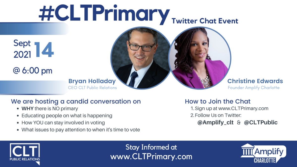 CLT Primary Twitter Chat